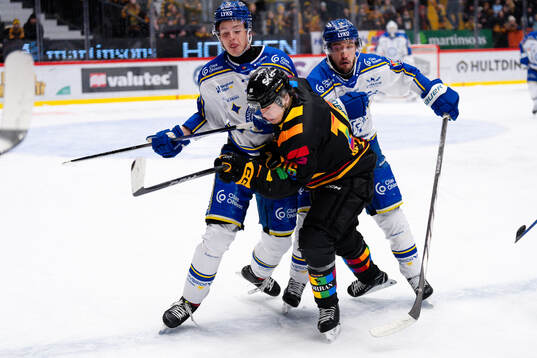 Leksands Anton Johansson och Max Veronneau