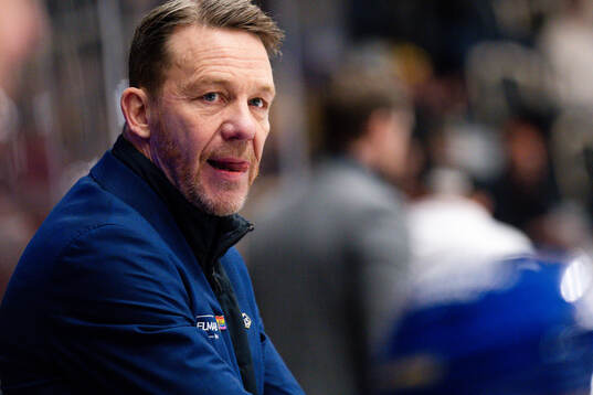 Leksands tränare Charles Berglund