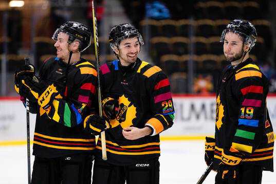 Skellefteås Pär Lindholm, Dylan Sikura och Martins