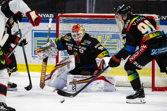 Luleås målvakt Joel Lassinantti