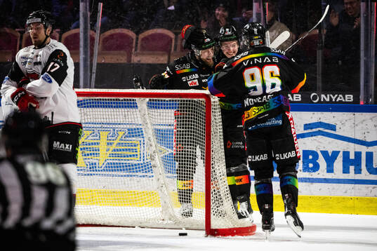 Luleås Linus Omark, Isac Hedqvist och Pontus Andreasson
