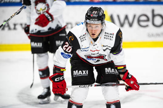 Malmö Redhawks Thomas Berg Paulsen deppar