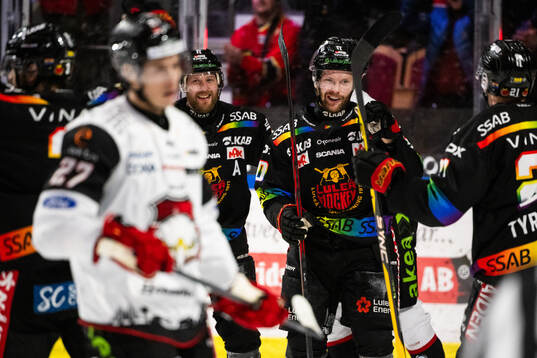 Luleås Einar Emanuelsson jublar
