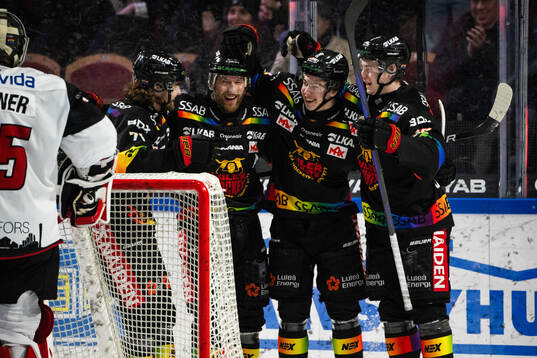 Luleås Linus Omark, Isac Hedqvist och Luleås Pontus