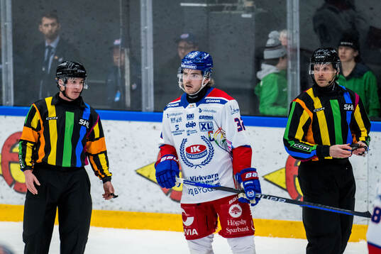 Domare Alexander Österberg och Oskarshamns Oscar Engsund