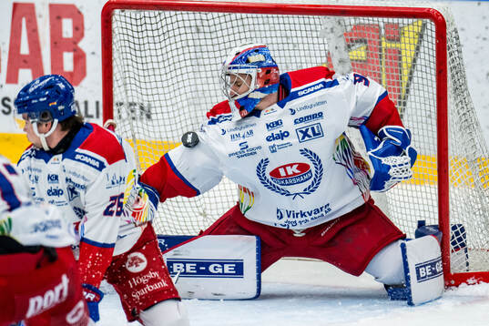 Oskarshamns målvakt Marek Langhamer