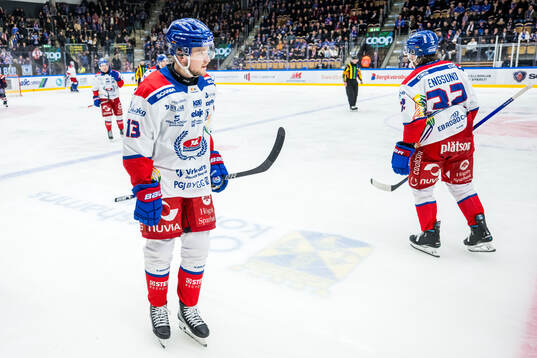 Oskarshamns Rasmus Bengtsson och Oscar Engsund deppar