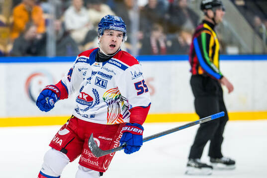 Oskarshamns David Quenneville jublar