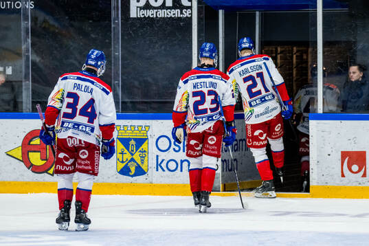 Oskarshamns Olli Palola, Gustaf Westlund och Hampus