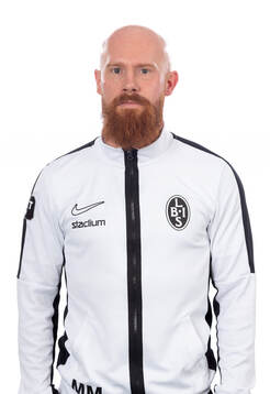 Landskronas tränare Max Mölder
