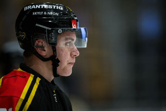 Under ishockeymatchen i Hockeyallsvenskan mellan Västerås
