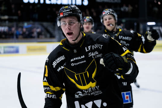 Västerås Herman Träff jublar