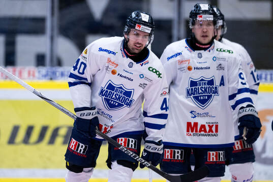 Karlskogas Kalle Jellvert jublar