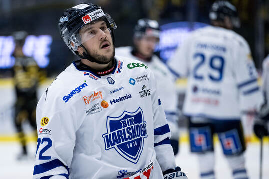 Karlskogas Viktor Lennartsson deppar