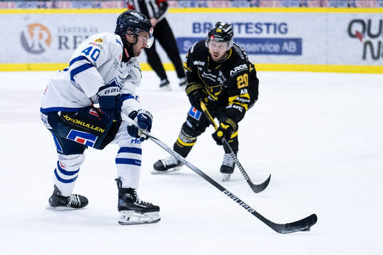 Karlskogas Kalle Jellvert och Västerås Erik Flood