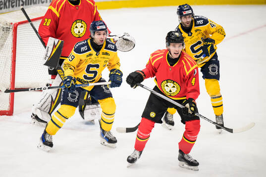 Södertäljes Stelio Mattheos och Brynäs Theo Lindstein