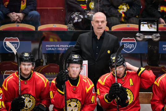 Brynäs assisterande tränare Anders Carlsson
