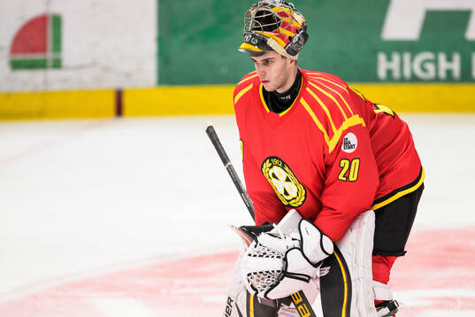 Brynäs målvakt Damian Clara