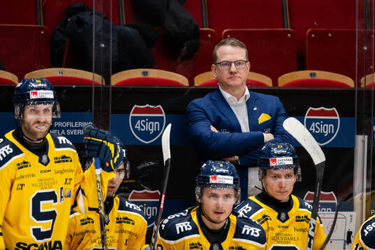 Södertäljes tränare Magnus Bogren