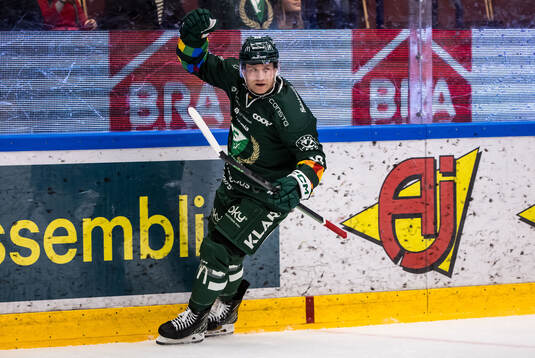 Färjestads Marcus Nilsson jublar