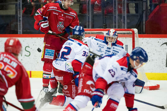 Oskarshamns målvakt Marek Langhamer