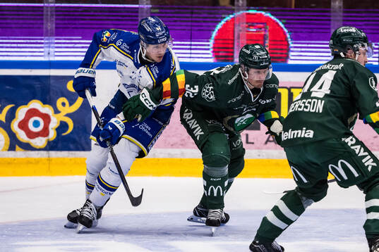 Leksands Carter Ashton och Färjestads Magnus Nygren
