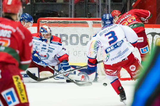 Oskarshamns målvakt Marek Langhamer