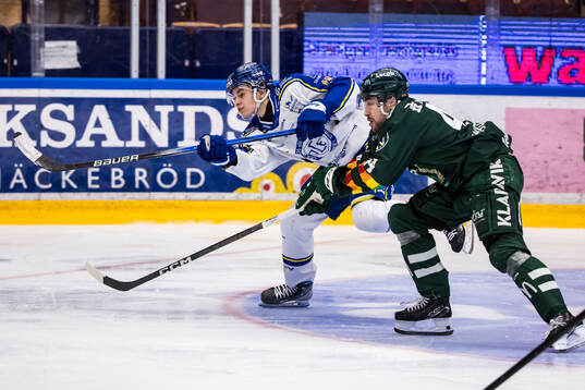 Leksands Alexander Lundqvist och Färjestads Jonathan