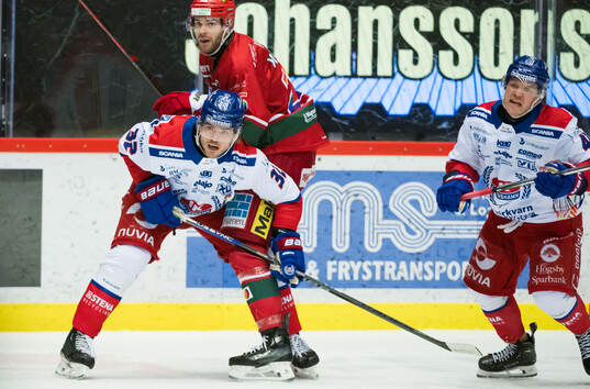 MoDos Sam Vigneault och Oskarshamns Oscar Engsund