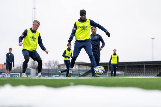 Olle Johansson och Ibrahim Ahmed