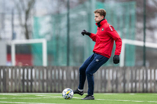 Målvakt Arvid Skoglund