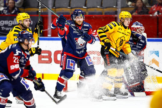 Linköpings Linus Hultström och Skellefteås Zeb Forsfjäll