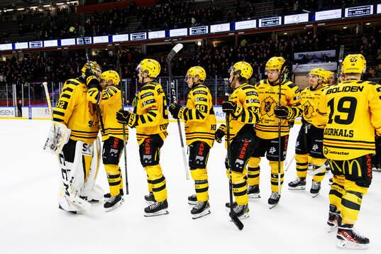 Skellefteås spelare jublar