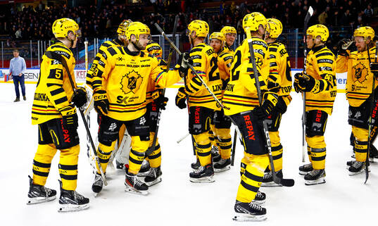 Skellefteås spelare jublar