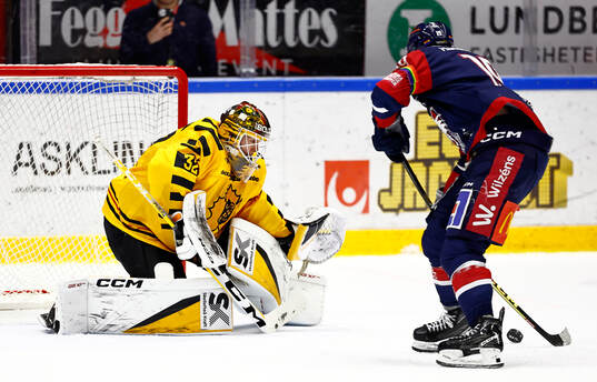 Skellefteås målvakt Linus Söderström