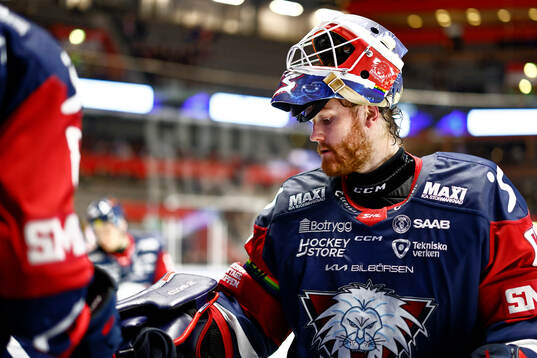 Linköpings målvakt Marcus Högberg