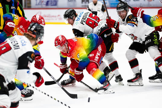 under ishockeymatchen i SHL mellan Timrå och Malmö