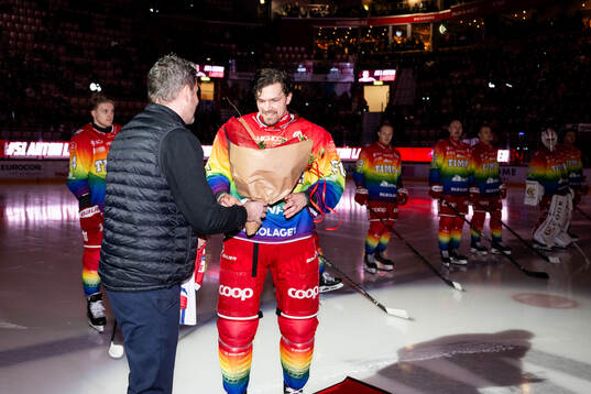 under ishockeymatchen i SHL mellan Timrå och Malmö