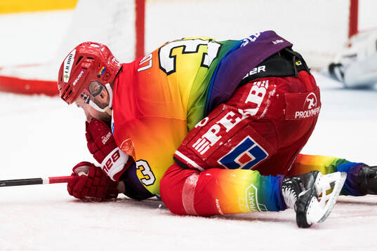 Timrås Albin Lundin har ont