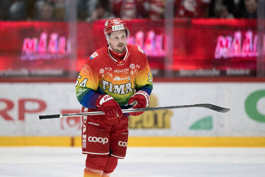 Under ishockeymatchen i SHL mellan Timrå och Malmö