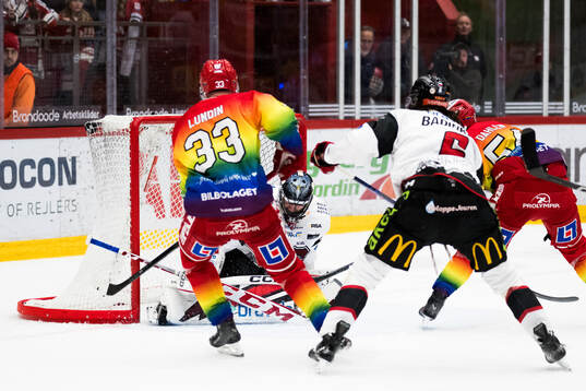 Timrås Jonathan Dahlén gör 2-2 på Malmö Redhawks