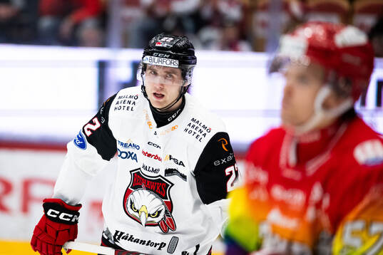 Malmö Redhawks Janne Kuokkanen deppar