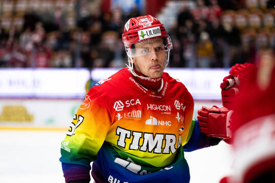 Timrås Anton Wedin jublar