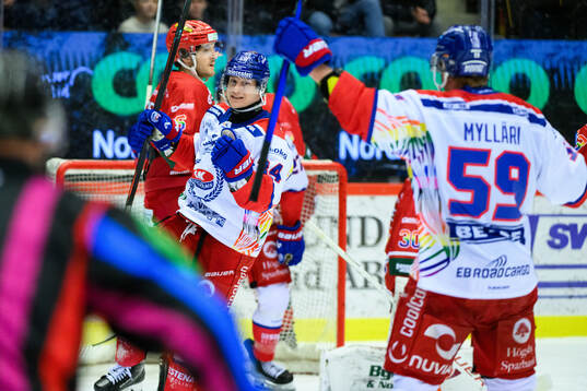 Oskarshamns Olli Palola jublar