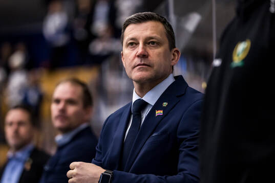Färjestads assisterande tränare Pelle Prestberg