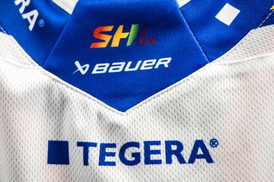 Leksands tröja innan ishockeymatchen i SHL mellan Leksand