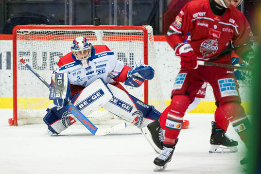 Oskarshamns målvakt Marek Langhamer