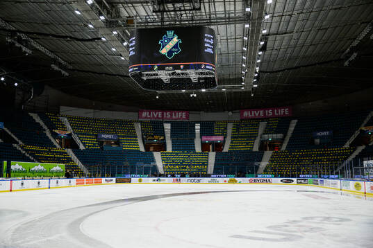 Interiör vy av Hovet