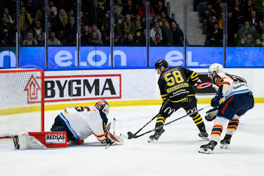 Djurgårdens Carl Lidö och AIKs Oskar Magnusson