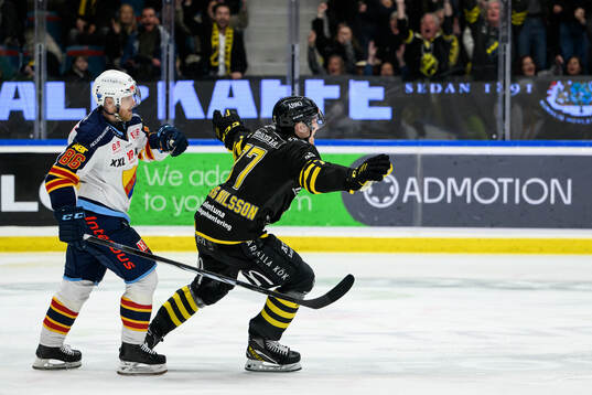 Djurgårdens Linus Klasen deppar